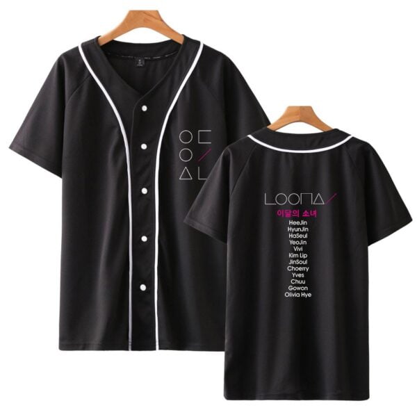 loona baseball t-shirts