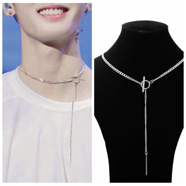 kpop idol necklace