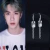 kpop idol clip earrings