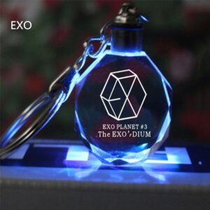 exo crystal keychain