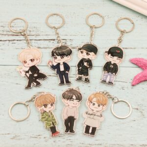 got7 idols keychain
