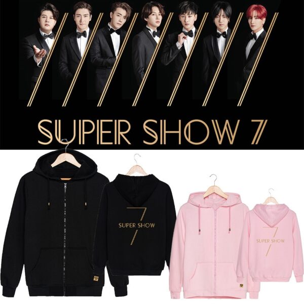 Super Junior Zipper Hoodies